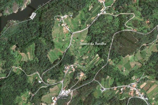 Terreno rústico com 1.400 m² em Souto Baralha – Chaviães e Paços
